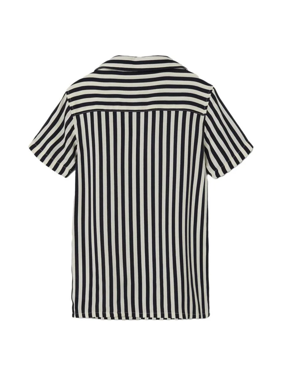 Chemise Rayures Noir/Blanc Garçon Name it Ferane 4
