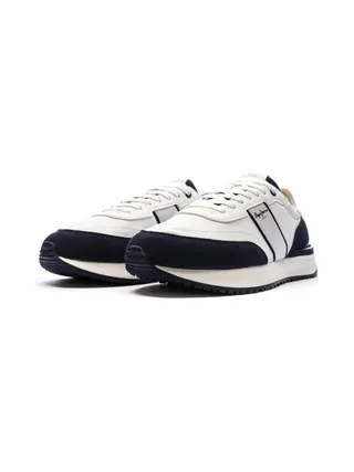 Baskets Blanches/Noires Homme Pepe jeans Buster 6