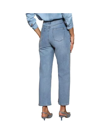 Jean Droit Femme Bleu Oraije Solange 2
