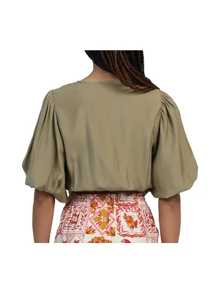 Blouse Kaki Femme An'ge Koma 2