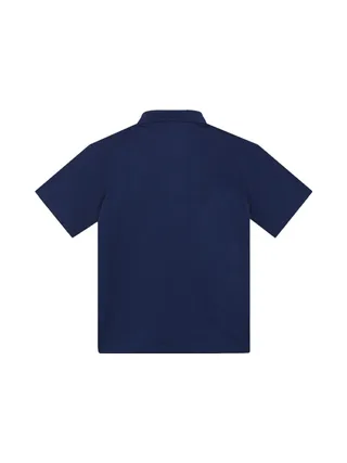 Polo Marine/Blanc Garçon Timberland T604371 2