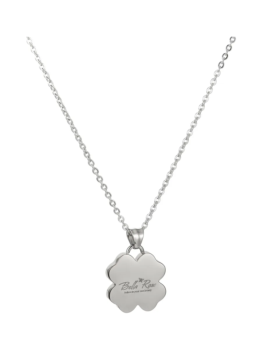 Collier Bellarose Perfume — Trèfle Porte-bonheur (Zirconium) 3