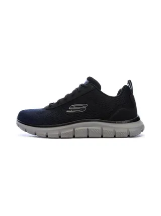 Baskets Noir/Marine Homme Skechers Track-Ripkent 1