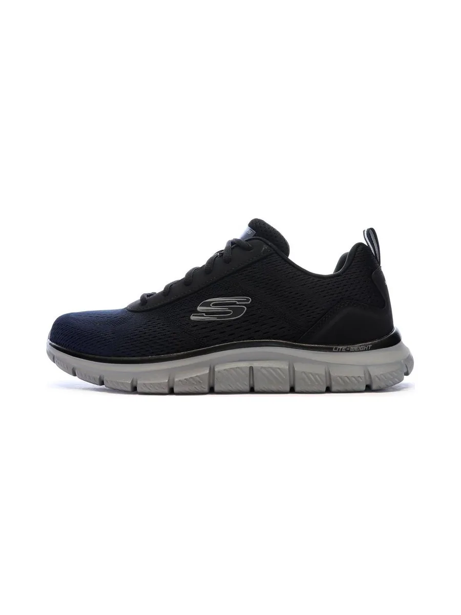 Baskets Noir/Marine Homme Skechers Track-Ripkent 1
