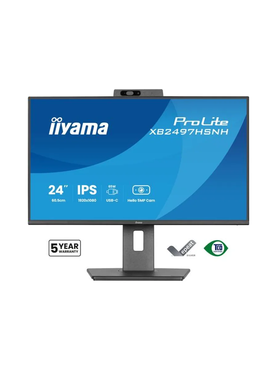 iiyama ProLite XB2497HSNH-B1 24IN IPS LCD 4MS 1920X1080 350CD/M2 HDMI/DP/USB 2 computer monitor 2