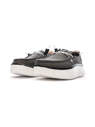 Chaussures Gris Moyen Femme Hey Dude Wally Sport Mesh 6