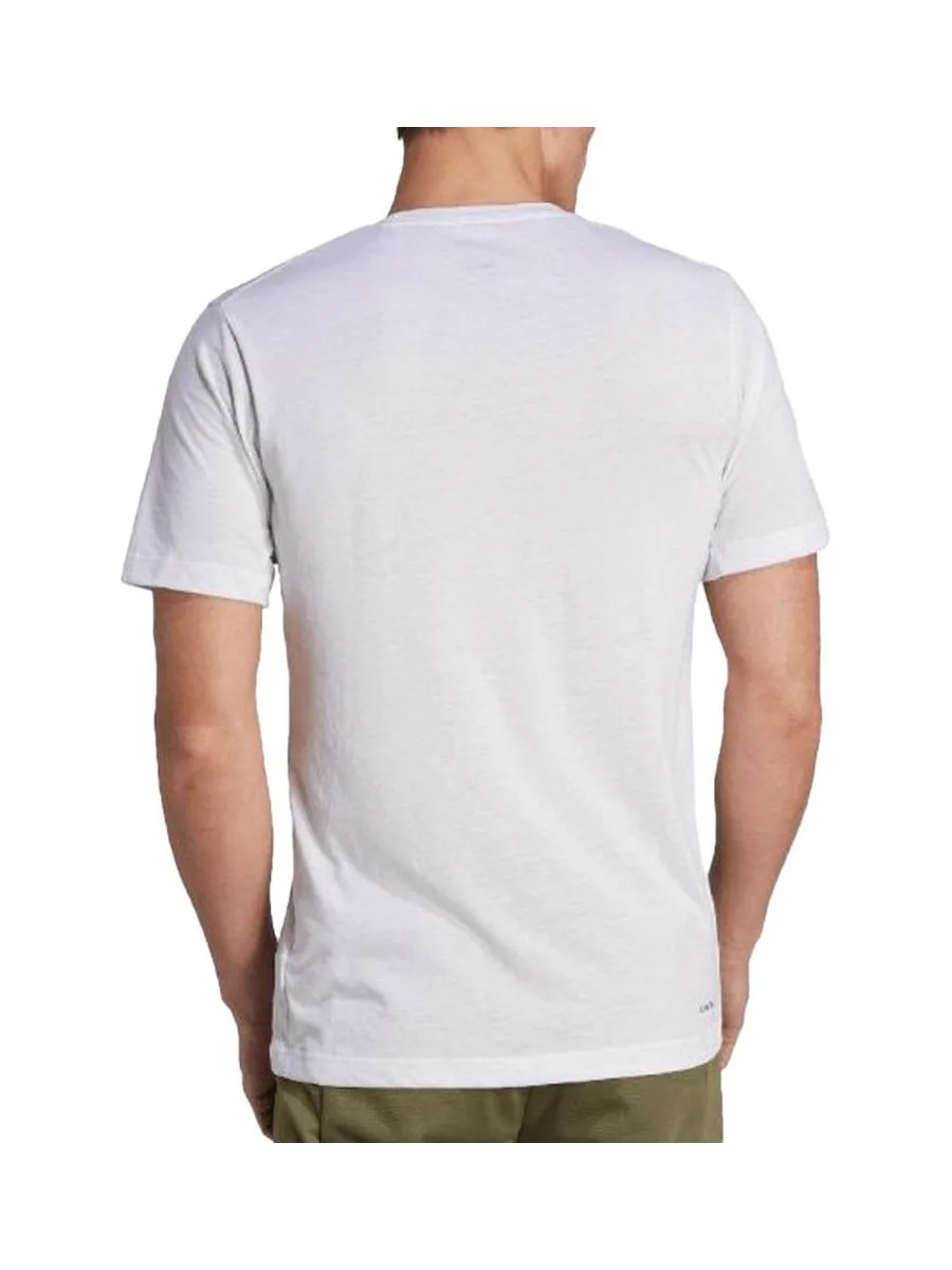 T-Shirt Blanc Homme Adidas IJ9603 2