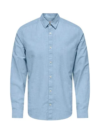Chemise Bleu Homme Only & Sons Cantley 1