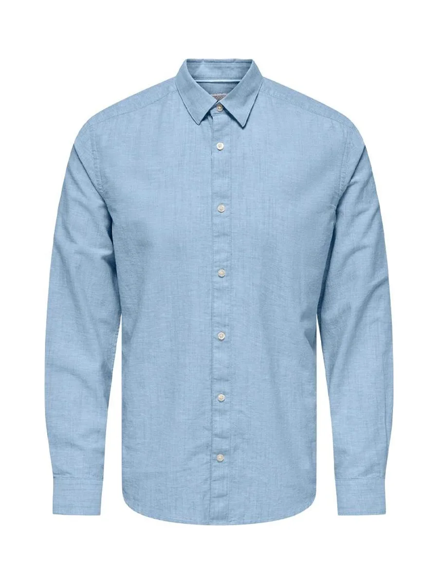 Chemise Bleu Homme Only & Sons Cantley 2
