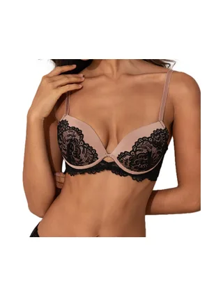 Soutien-Gorge Noir/Rose Femme Les Petites Bombes Echo 1