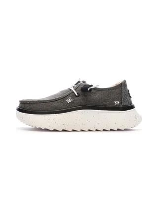 Chaussures Gris Moyen Femme Hey Dude Wally Sport Mesh 1