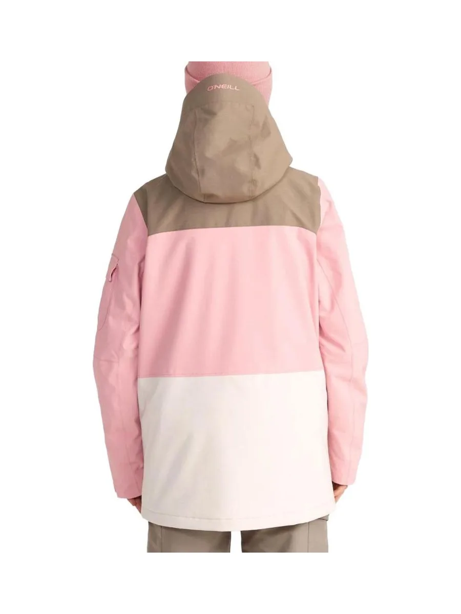 Manteau de Ski Rose Femme O'Neill Utility Pro Hybrid 3