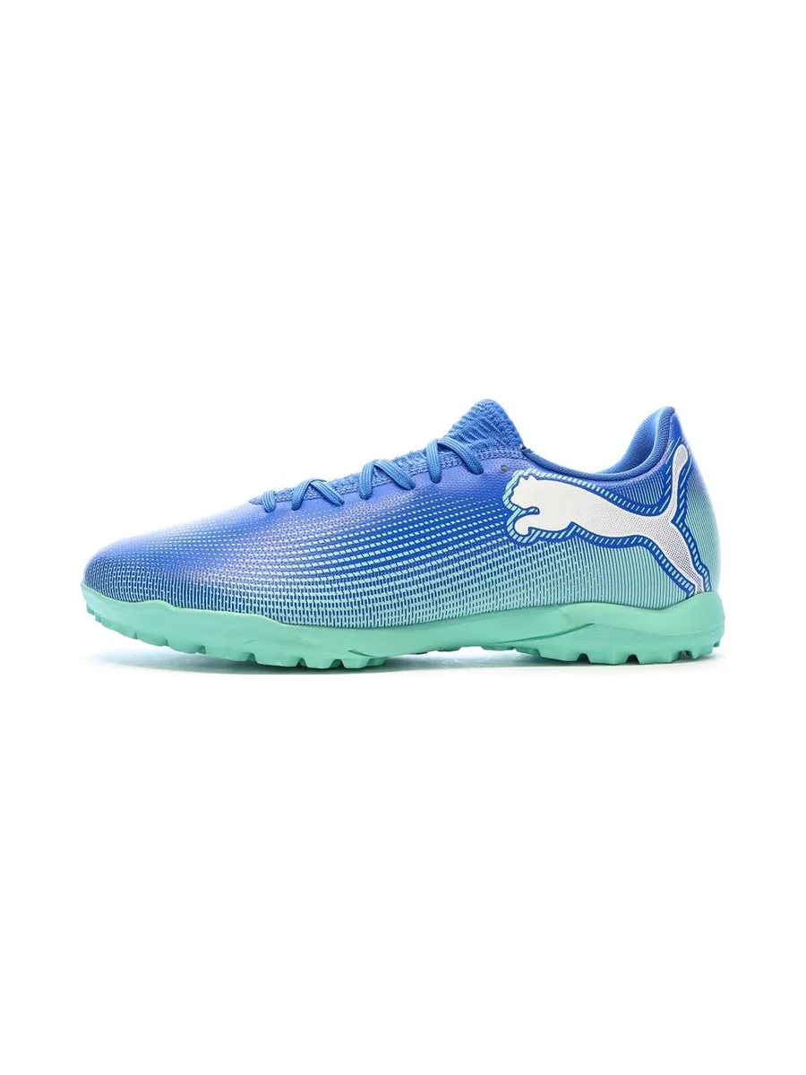 Chaussures de Foot Bleues Homme Puma Future 7 Play TT 2