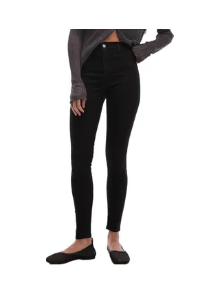Jean Noir Femme Topshop Joni Hr Skinny 1
