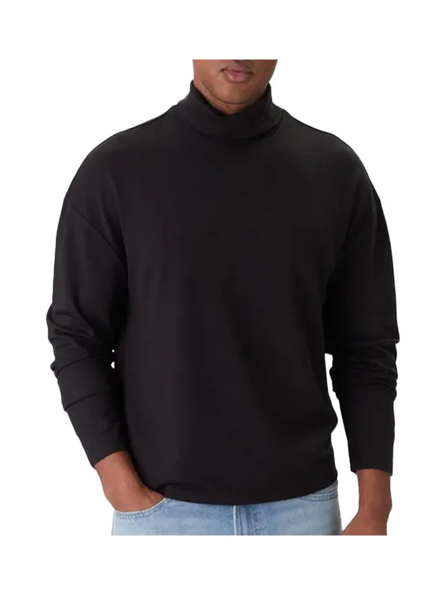 Pull Noir Homme Calvin Klein Jeans Compression Knit 1