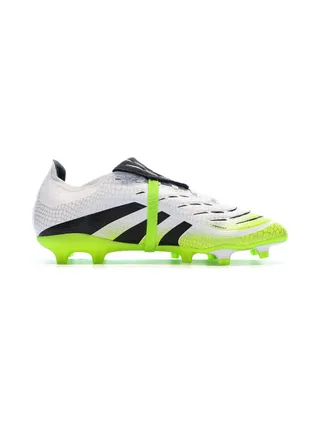 Chaussures de Foot Blanc/Jaune Adidas Predator League FT FG/MG 2