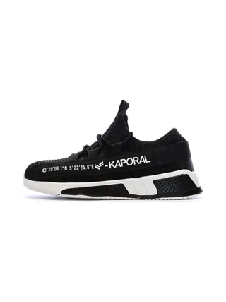 Baskets Noir/Blanc Homme Kaporal Dofino 1