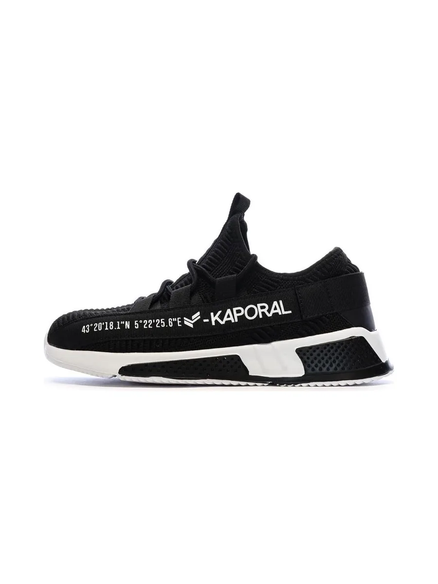 Baskets Noir/Blanc Homme Kaporal Dofino 2