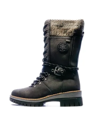 Bottes Gris Anthracite Femme Relife Grivione 1