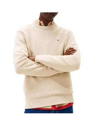 Pull Beige Homme Tommy Hilfiger Slims 1