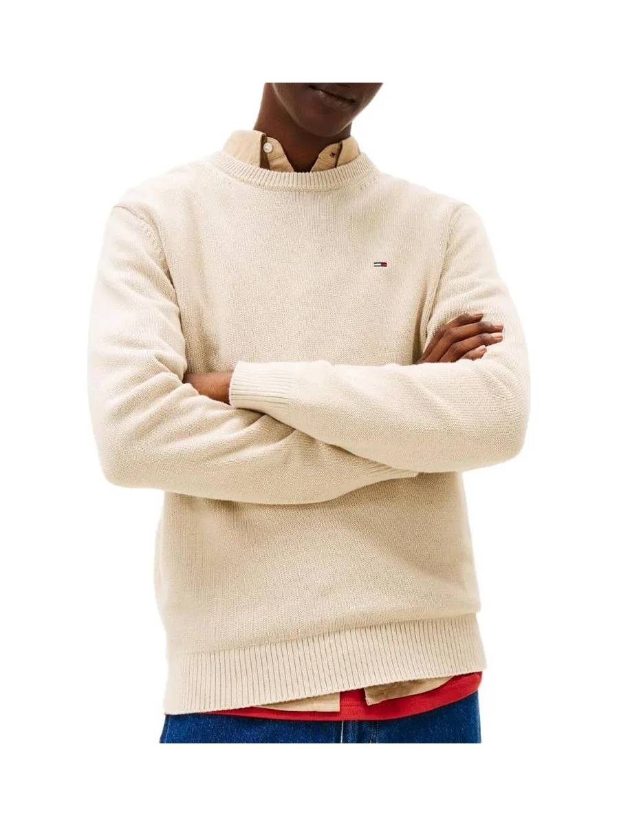 Pull Beige Homme Tommy Hilfiger Slims 2