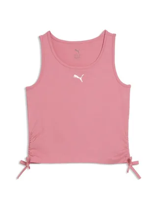 Débardeur Rose Fille Puma Ess Slim Knotted 1