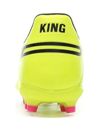 Chaussures de Foot Jaunes Homme Puma King Pro FG/AG 3