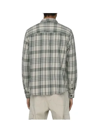 Chemise Beige/Verte Homme Only & Sons Milo 2