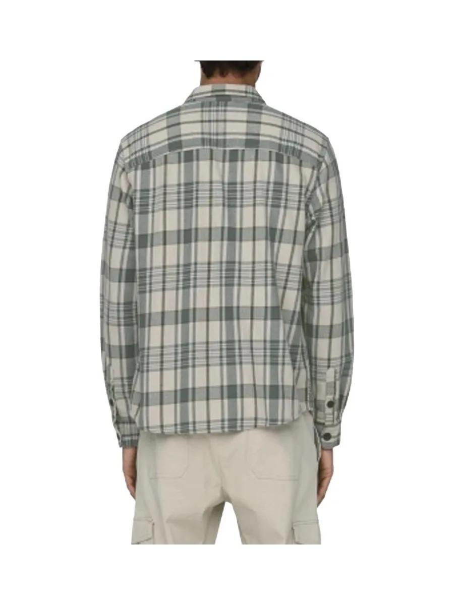Chemise Beige/Verte Homme Only & Sons Milo 3