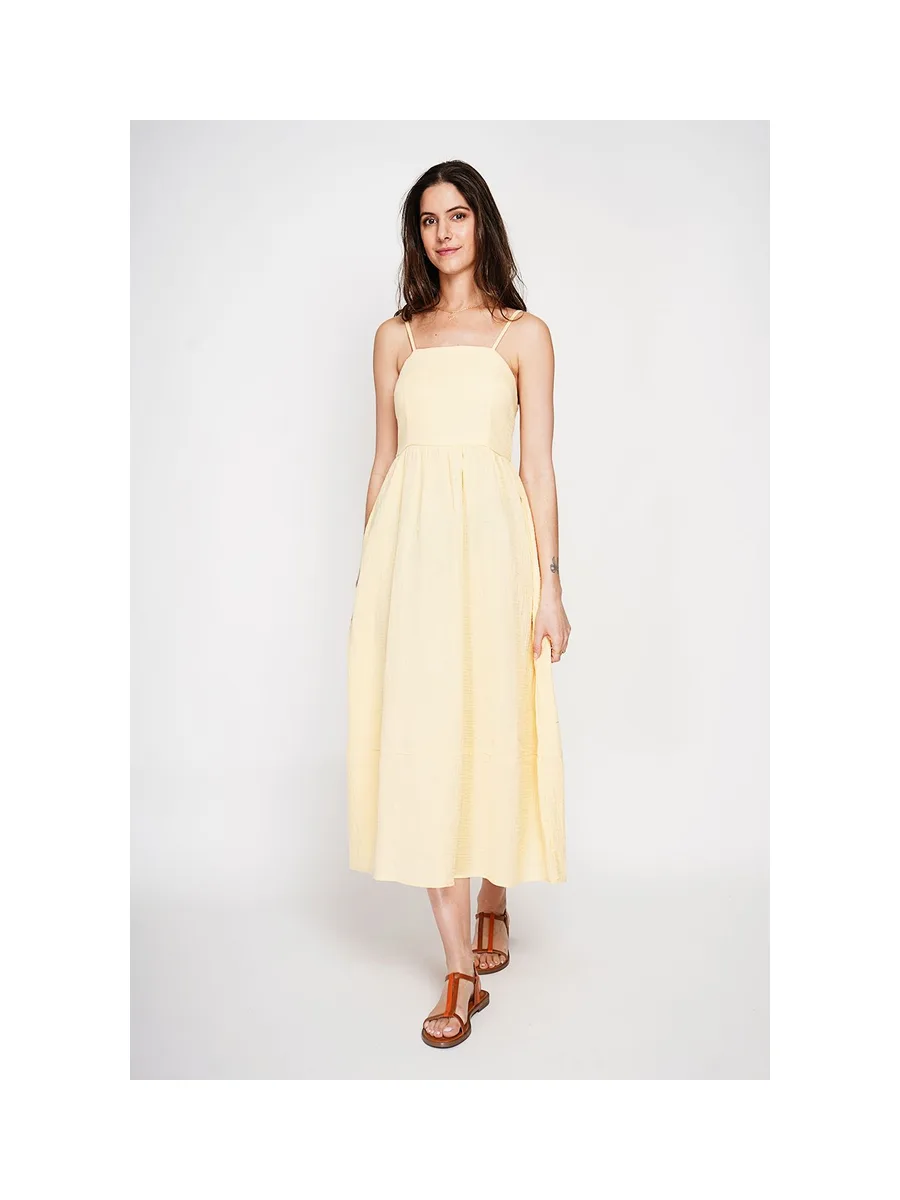 Robe Longue d'Été à Bretelles réglable 10