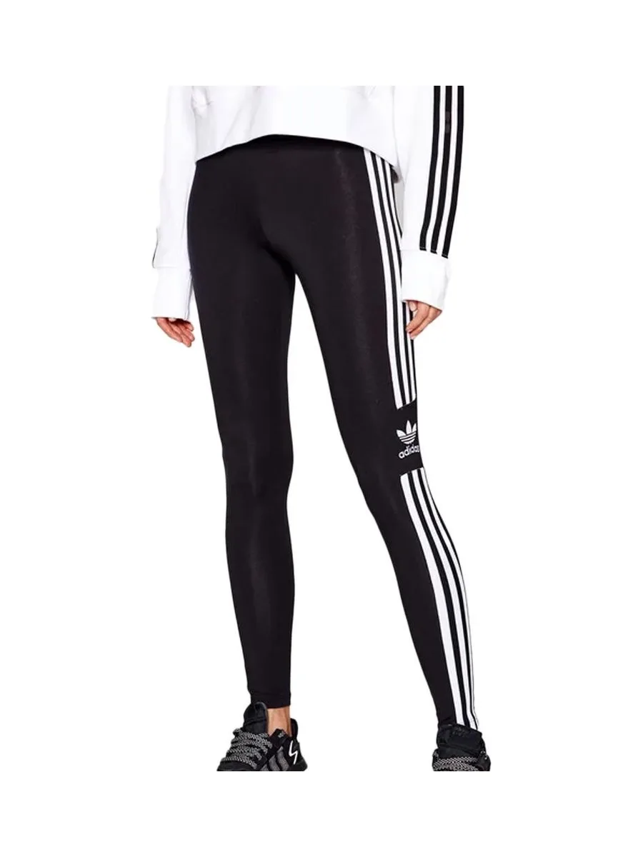 Legging Noire Femme Adidas Trefoil Tight DV2636 2