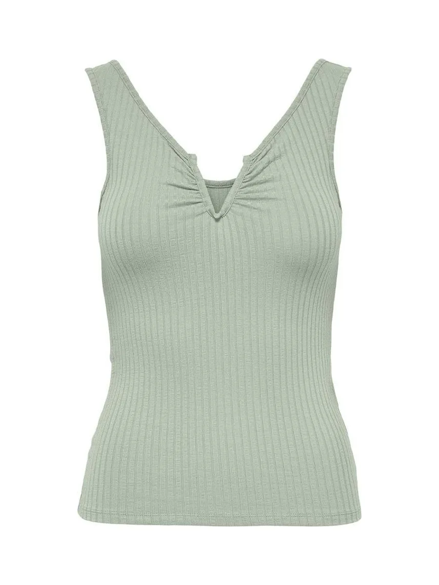 Débardeur Vert clair Femme JDY Fransiska 1