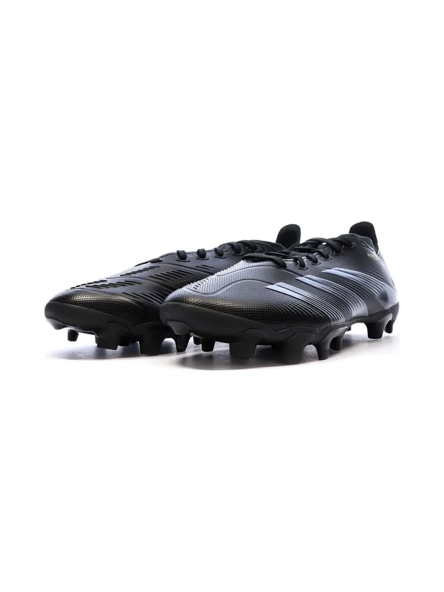 Chaussures de Foot Noires Homme Adidas Predator League MG 6