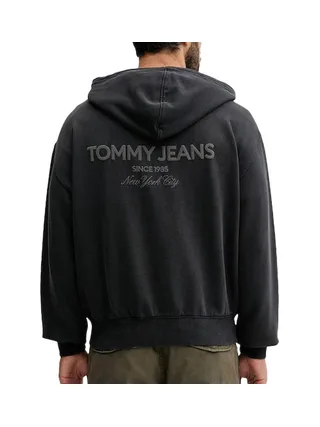 Sweat Zippé Noir Homme Tommy Hilfiger DM0DM22080 2