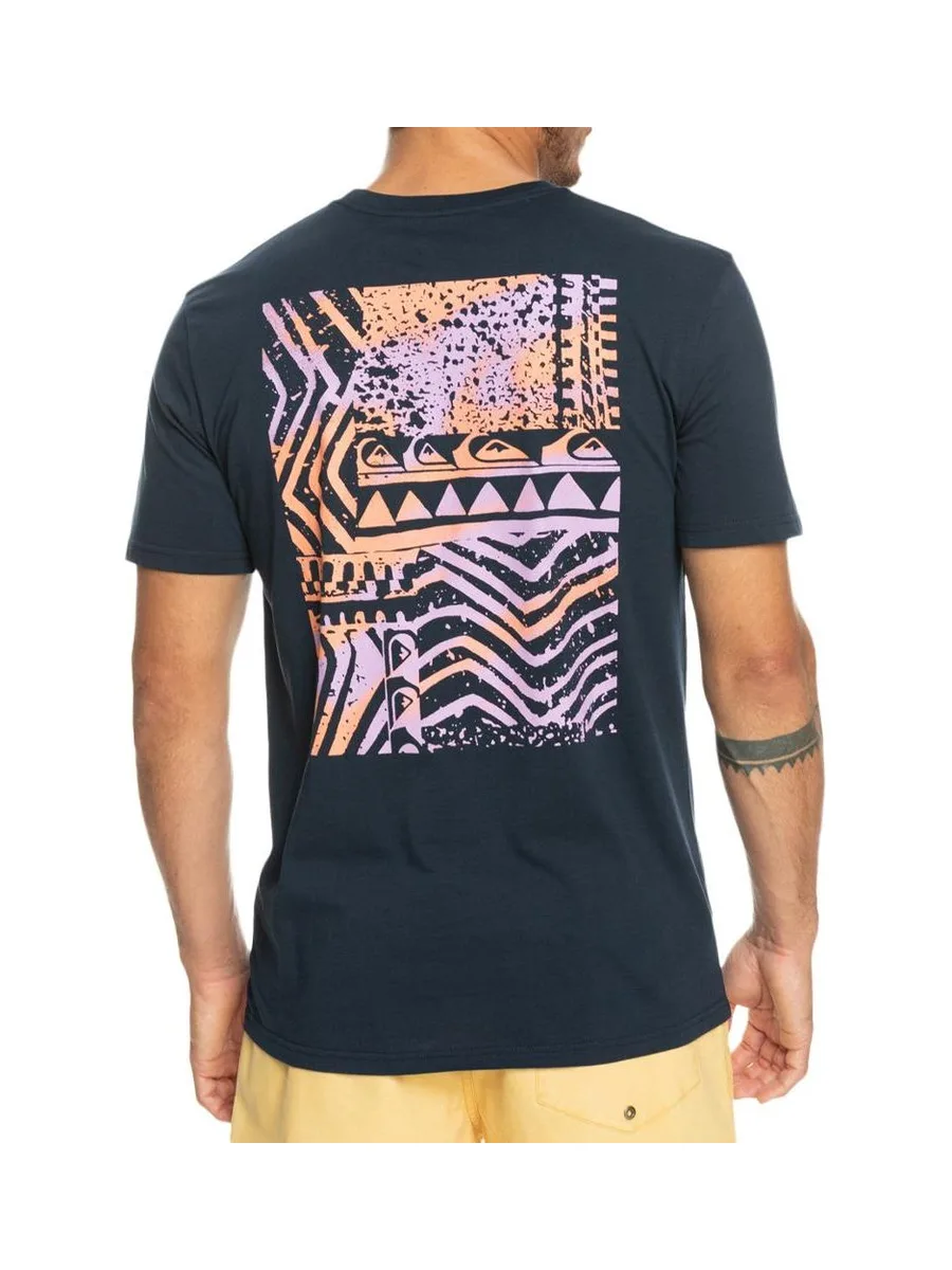 T-Shirt Marine Homme Quiksilver Quikspray 3