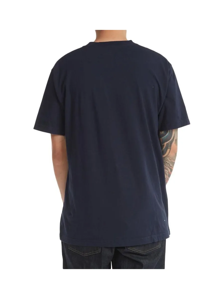 T-Shirt Marine Homme Dc shoes Pilot 3