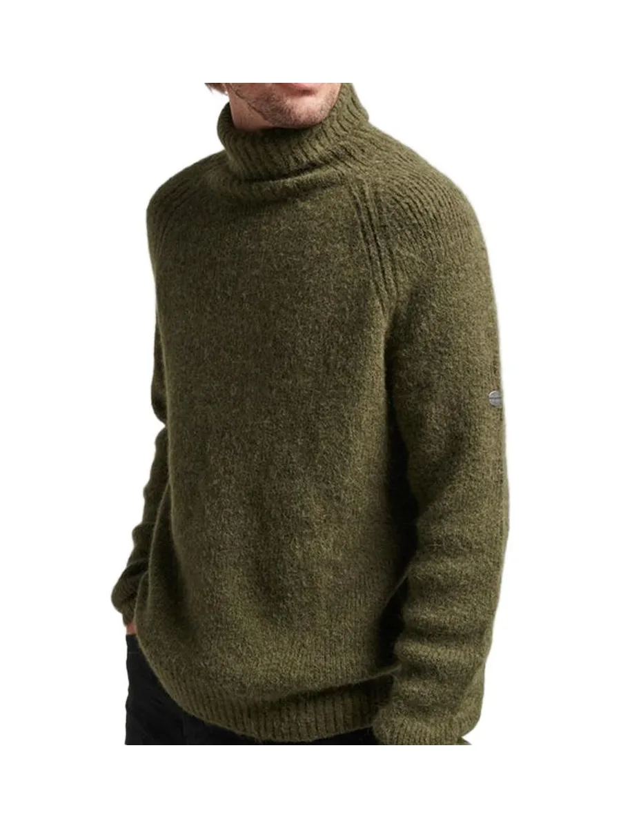 Pull Kaki Homme Superdry Studios Chunky 2