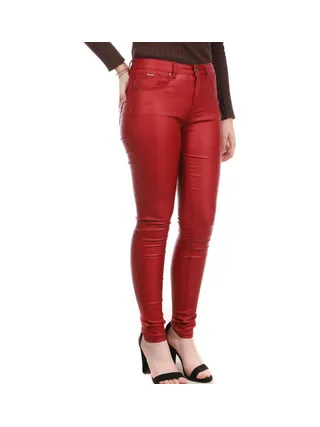 Pantalon skinny enduit Rouge Monday Premium 1