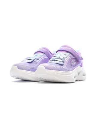 Baskets Mauves Clairs Fille Skechers Sola Glow 5