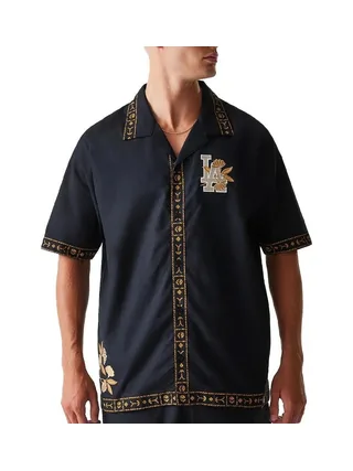 Chemise Noire Homme New Era Mlb 1