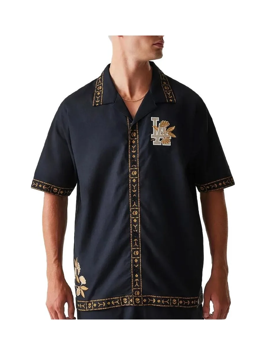 Chemise Noire Homme New Era Mlb 2