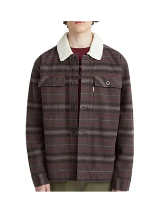 Veste à carreaux Marron Homme O'Neill Fleece Lined 1