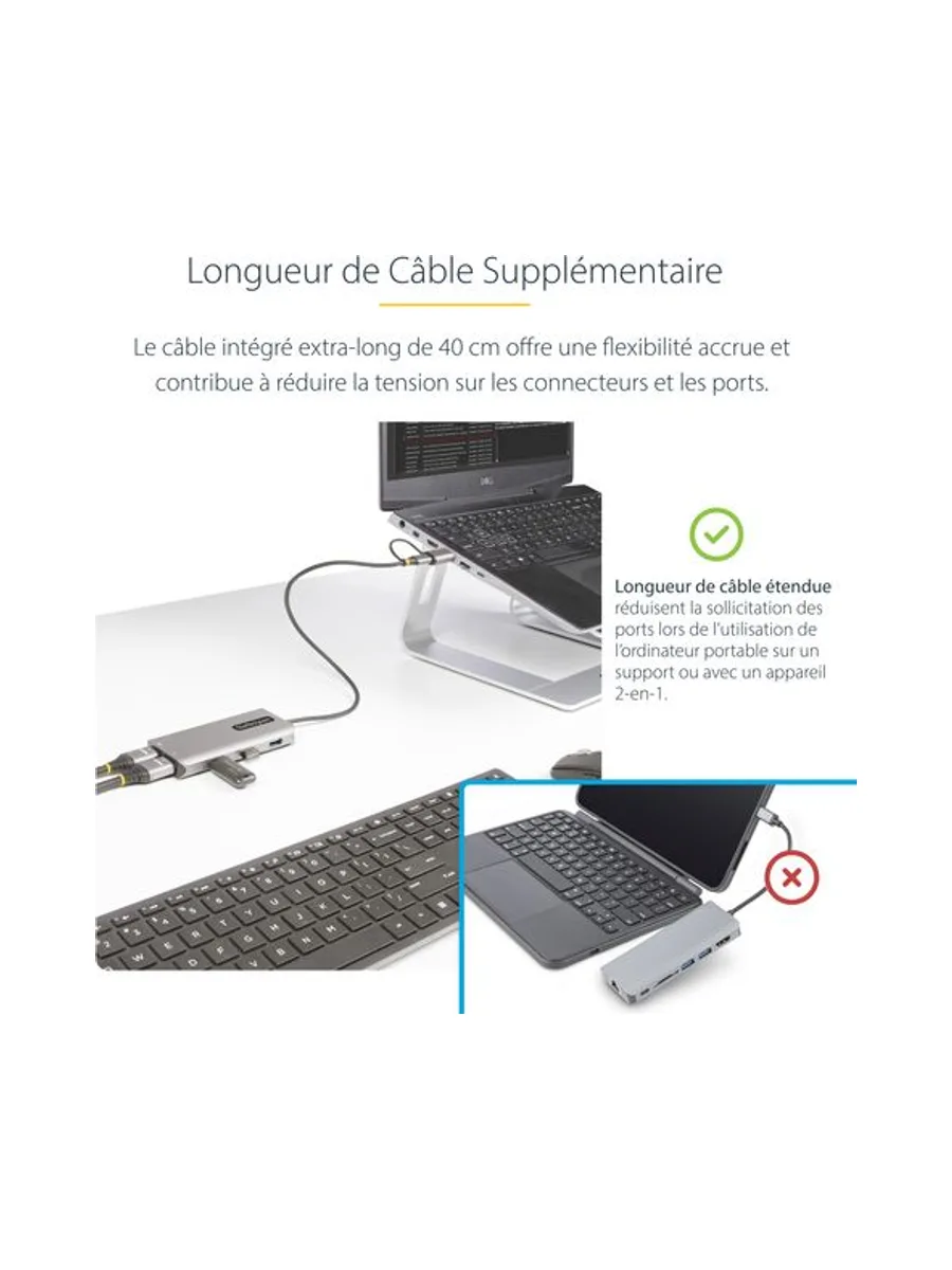 USB-C/USB-A Multiport Adapter Dual HDMI 11