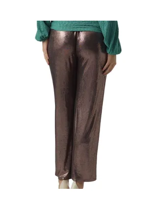 Pantalon Ample Violet Femme Mamalicious 2