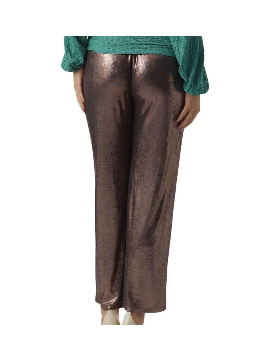 Pantalon Ample Violet Femme Mamalicious 3