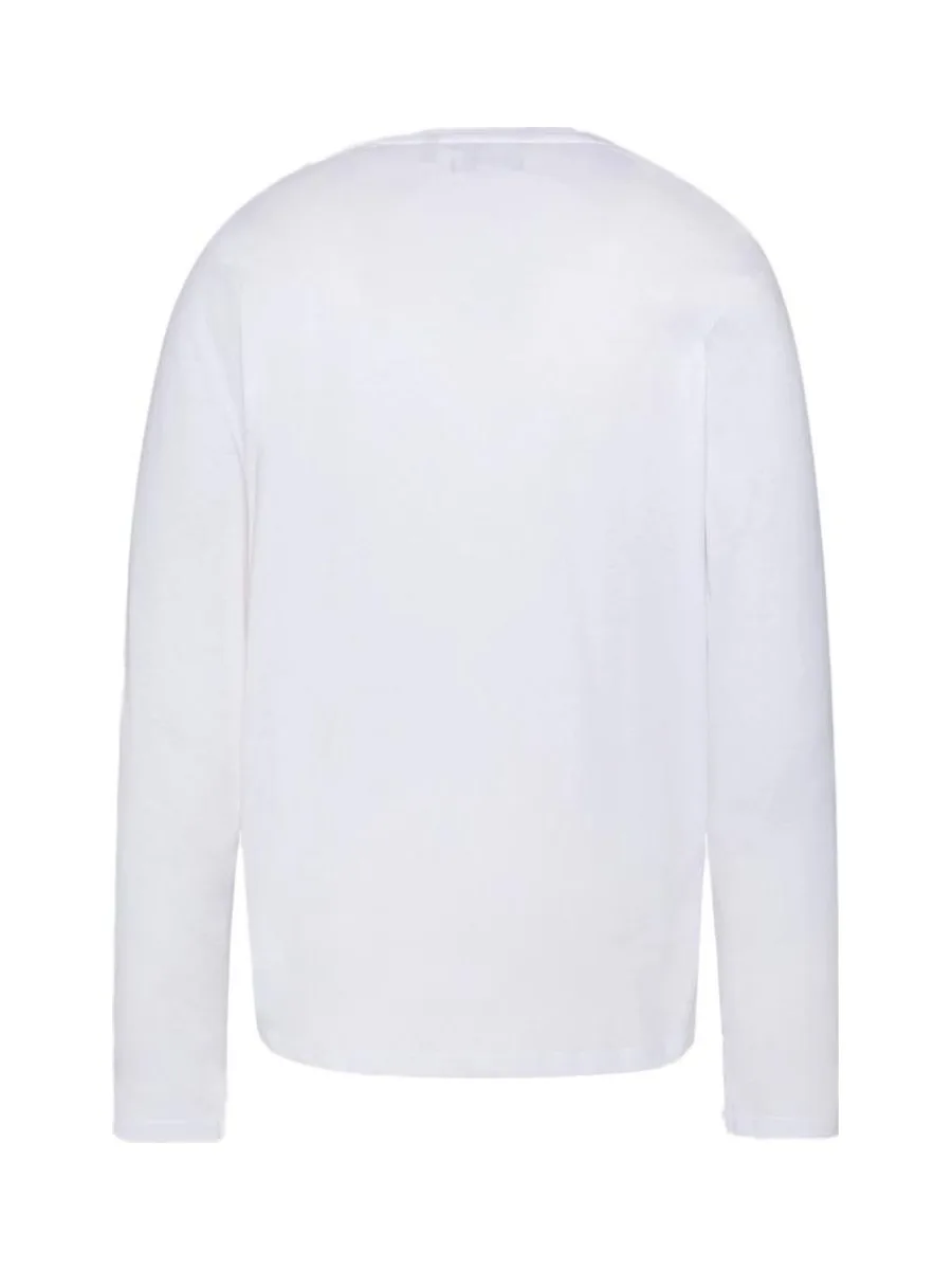 T-shirt Blanc Homme Schott BRODEDML 3
