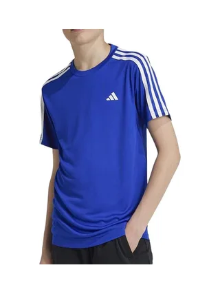 T-shirt de Sport Bleu Garçon Adidas IV9583 1