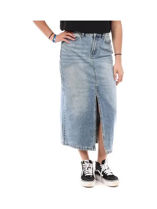 Jupe Longue Bleu Femme Jennyfer DAPONE 1
