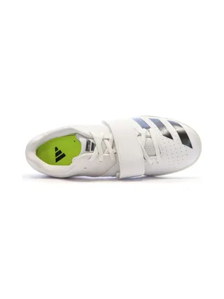 Chaussures d'Athlétisme Blanches Homme Adidas Jumpstar 4