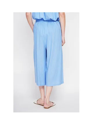 Pantalon coupe jupe poches latérale boutonne sur les cotes 3